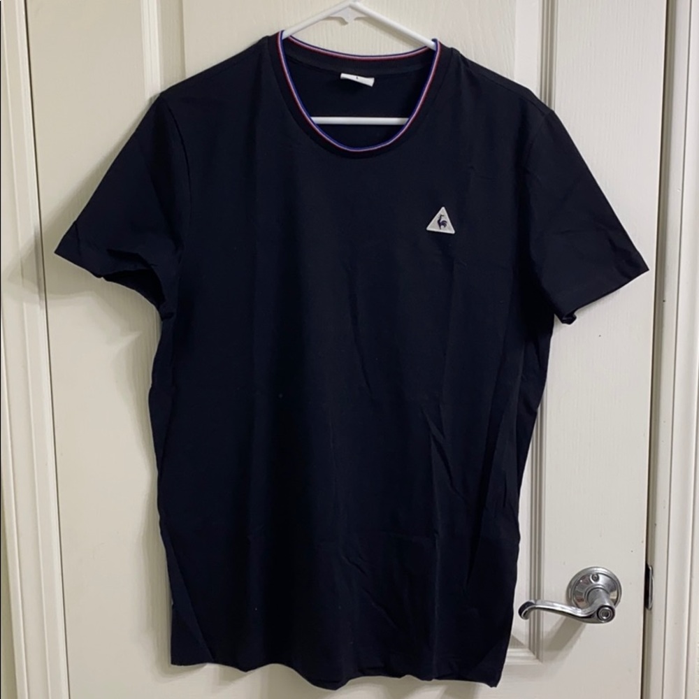 Le coq sportif boyfriend Tricolores Ringer T-shirt